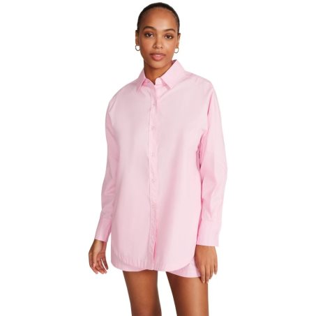 Pink Steve Madden Poppy Top Women's Shirts | PH 8172OUT